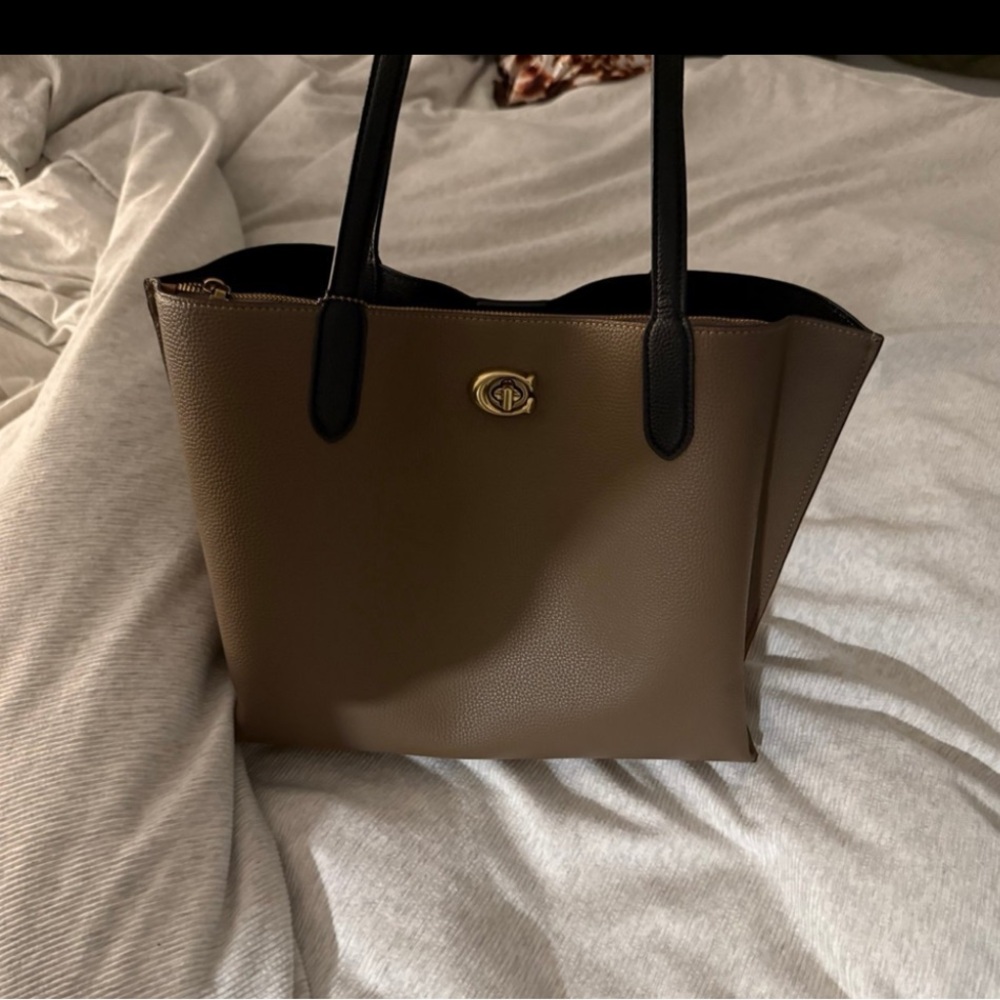 Coach Willow Colorblock Tote